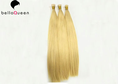 China Extensiones planas rubias de oro duraderas del pelo de la extremidad 613# con la conclusión completa proveedor