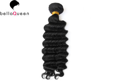 China 100 gramos por extensiones profundas del pelo de la onda del pelo europeo de la Virgen de la trama del cabello humano del paquete proveedor