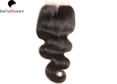 China Cierre malasio del pelo de la onda del cuerpo del pelo de la Virgen del negro 100% natural NINGUNA sustancia química proveedor