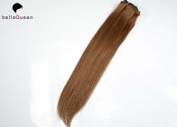 China Ningún enredo ningún clip rizado rizado de vertimiento del pelo de 6a Remy en extensiones del pelo compañía