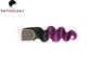 Púrpura natural de la onda 1b+ del cuerpo del cierre del pelo del cabello humano de la onda del cuerpo de Ombre proveedor