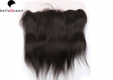 Extensión sedosa natural india del pelo recto de las pelucas de cordón del cabello humano del pelo 13 x 4