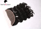 El medio negro natural sin procesar del cabello humano parte el cierre del cordón para las mujeres proveedor